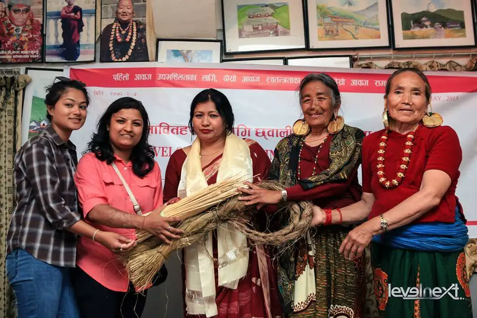 Traditional Nepali handicraft work